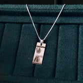 Vertical Eye Bar Necklace